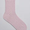 Clearance & Other Stories Glitter Jacquard Socks Pink