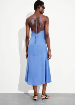 Flash Sale & Other Stories Halterneck Midi Dress