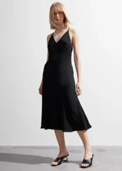 Flash Sale & Other Stories Halterneck Midi Dress