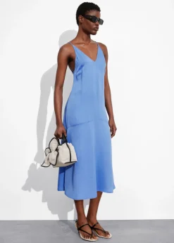 Flash Sale & Other Stories Halterneck Midi Dress
