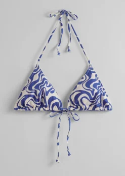 Cheap & Other Stories Halterneck Triangle Bikini Top