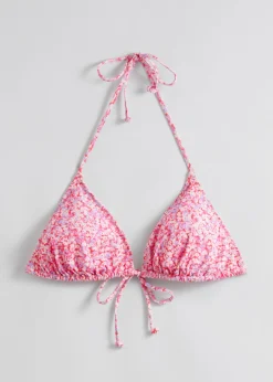 Cheap & Other Stories Halterneck Triangle Bikini Top