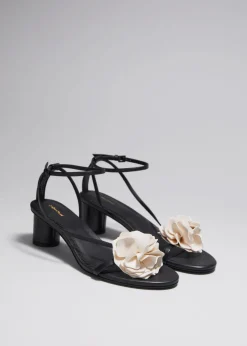Sale & Other Stories Heeled Leather Sandals
