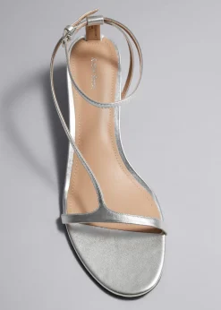 Sale & Other Stories Heeled Leather Sandals