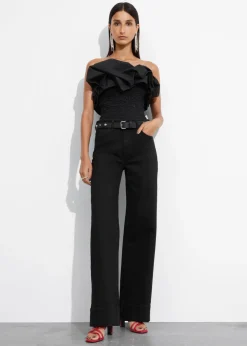 Cheap & Other Stories High-Waist Jeans Black