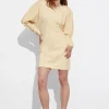 Fashion & Other Stories Hourglass Mini Dress Yellow