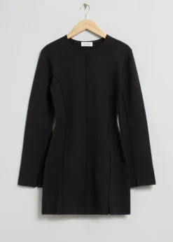 Fashion & Other Stories Knitted Dress Black