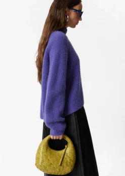 Shop & Other Stories Knitted Mock Neck Sweater
