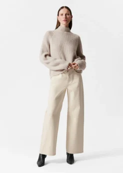 Shop & Other Stories Knitted Mock Neck Sweater