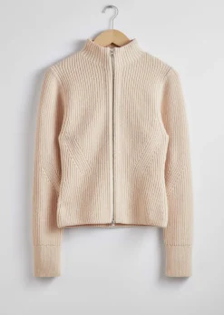 Best Sale & Other Stories Knitted Zip Cardigan