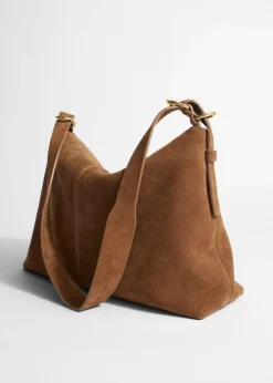 Outlet & Other Stories Large Leather Shoulder Bag