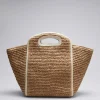 Best & Other Stories Large Straw Tote Beige