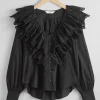 Best & Other Stories Layered Ruffle Blouse