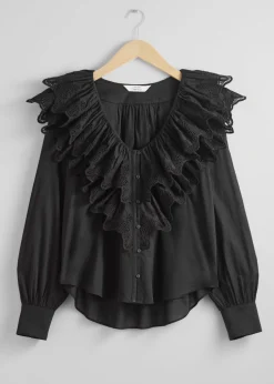 Best & Other Stories Layered Ruffle Blouse