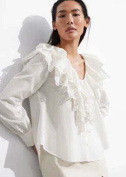 Best & Other Stories Layered Ruffle Blouse