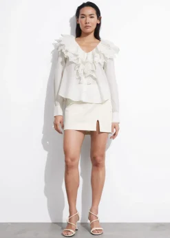 Best & Other Stories Layered Ruffle Blouse