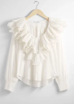 Best & Other Stories Layered Ruffle Blouse
