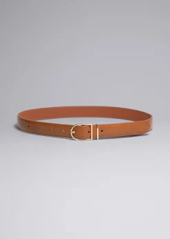 New & Other Stories Leather Belt