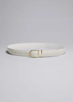 New & Other Stories Leather Belt