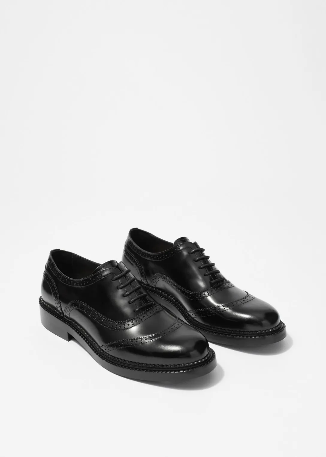 Best Sale & Other Stories Leather Brogues Black