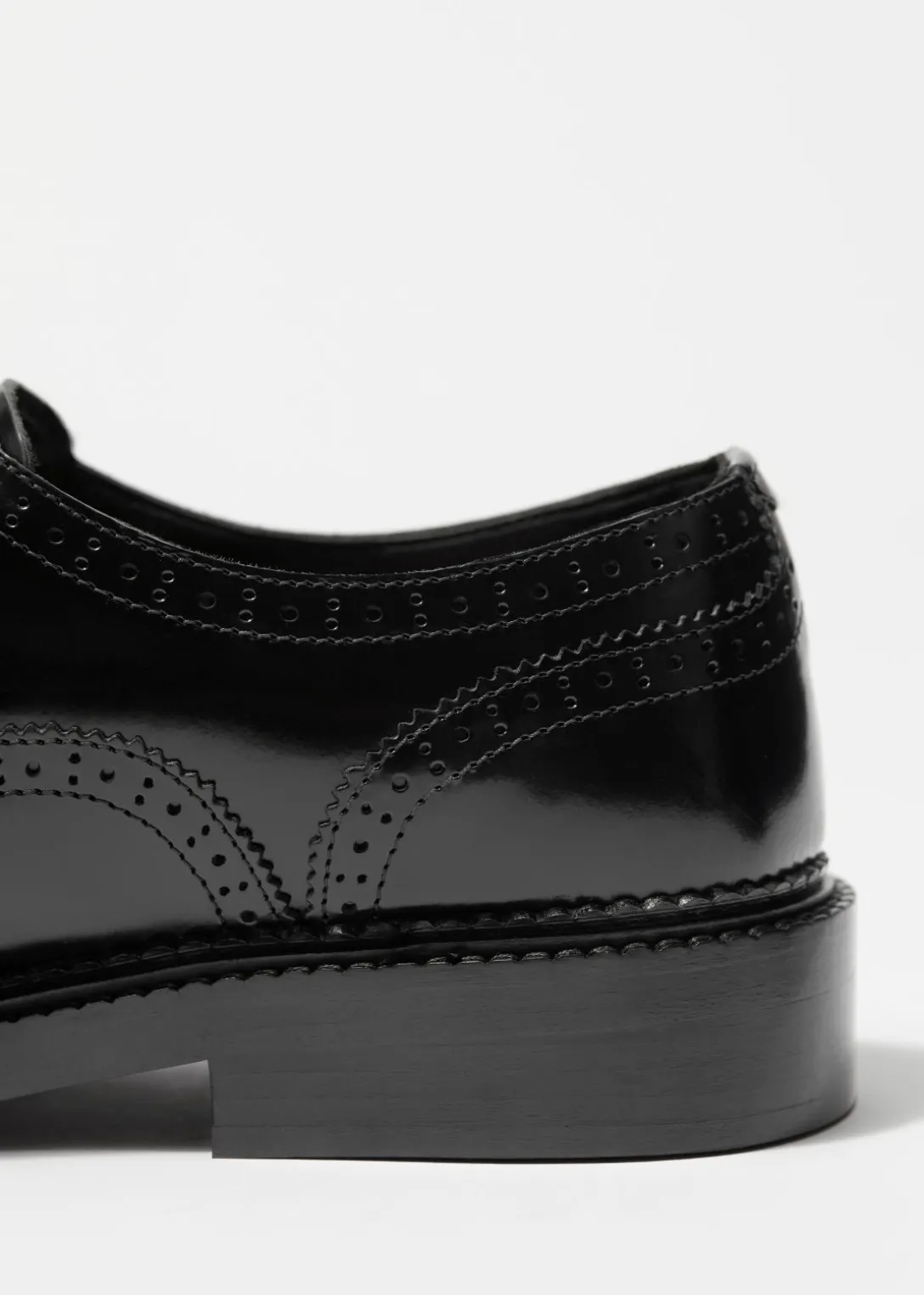 Best Sale & Other Stories Leather Brogues Black