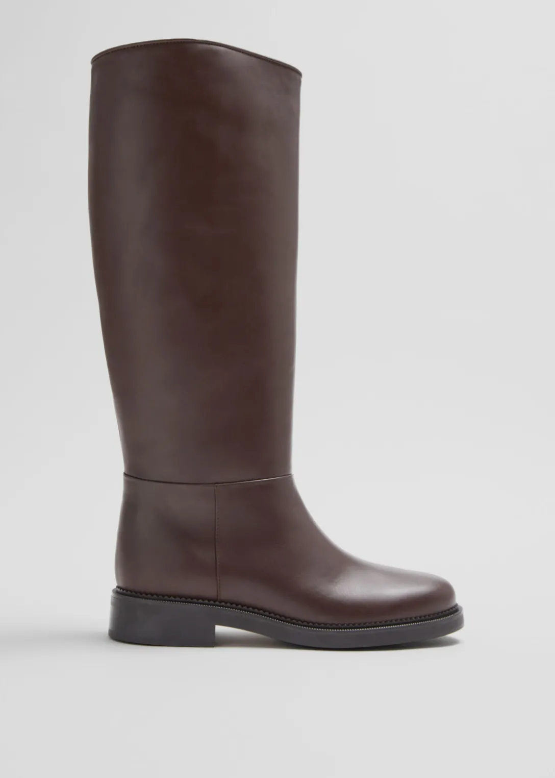 Discount & Other Stories Leather Riding Boots