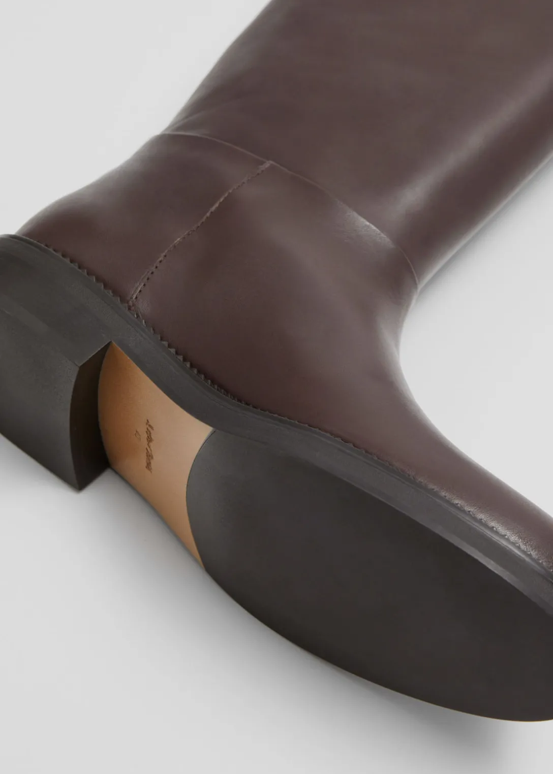 Discount & Other Stories Leather Riding Boots