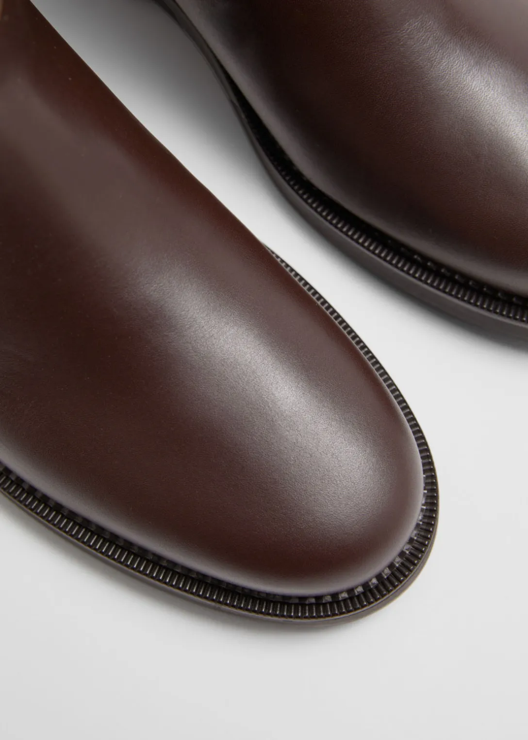 Discount & Other Stories Leather Riding Boots