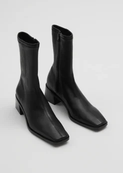 Outlet & Other Stories Leather Sock Boots