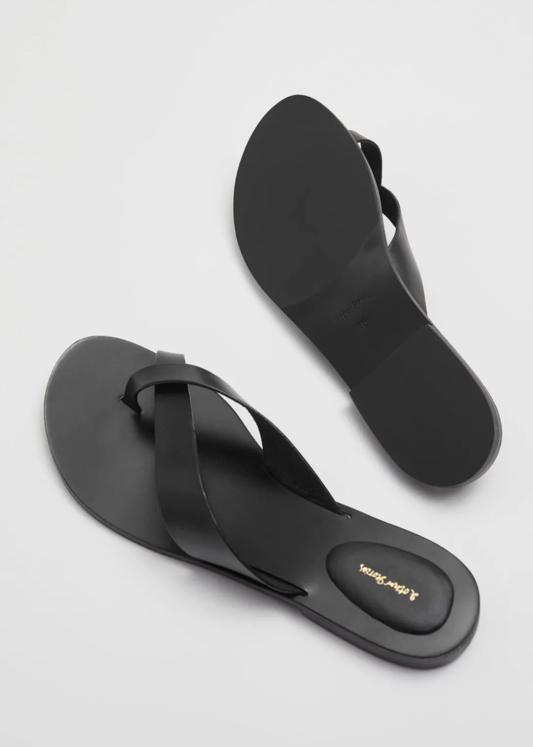 Hot & Other Stories Leather Thong Sandal