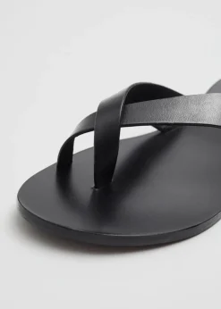 Hot & Other Stories Leather Thong Sandal