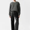 Flash Sale & Other Stories Leather Trousers Black