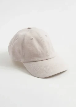 Cheap & Other Stories Linen Baseball Cap Wheat