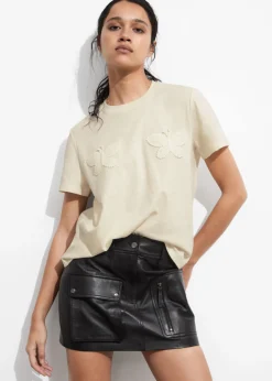 Store & Other Stories Linen-Blend T-Shirt
