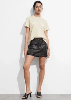 Store & Other Stories Linen-Blend T-Shirt