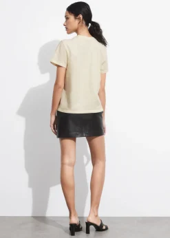 Store & Other Stories Linen-Blend T-Shirt