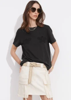 Store & Other Stories Linen-Blend T-Shirt