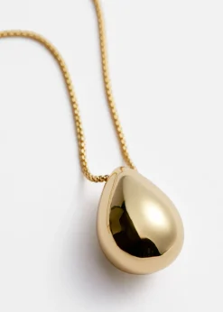 Cheap & Other Stories Long Drop-Pendant Necklace Gold