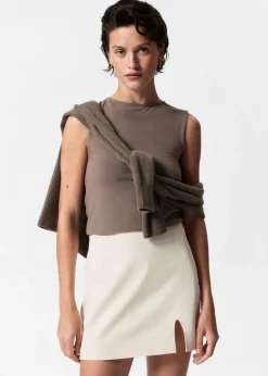 Best Sale & Other Stories Low-Waist Mini Skirt White