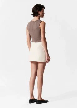 Best Sale & Other Stories Low-Waist Mini Skirt White