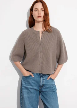 Online & Other Stories Merino Rib-Knit Cardigan
