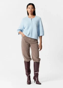 Online & Other Stories Merino Rib-Knit Cardigan