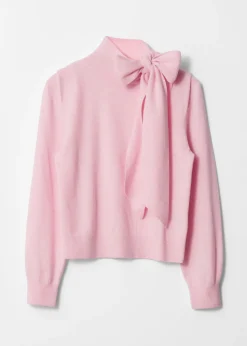 Hot & Other Stories Merino Tie-Neck Sweater