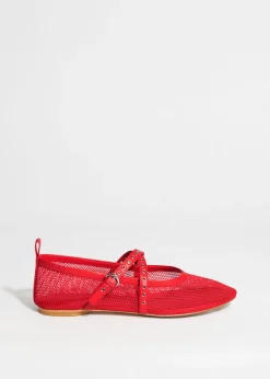Best Sale & Other Stories Mesh Ballet Flats