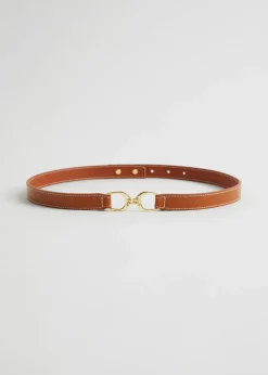 Best & Other Stories Mid-Waist Leather Belt