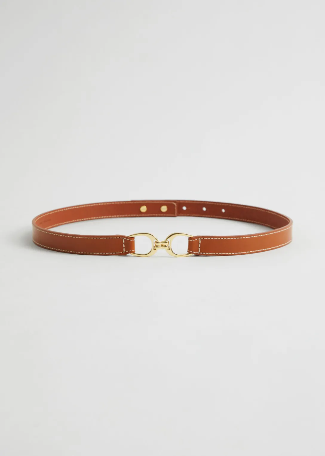 Best & Other Stories Mid-Waist Leather Belt