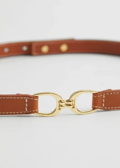 Best & Other Stories Mid-Waist Leather Belt