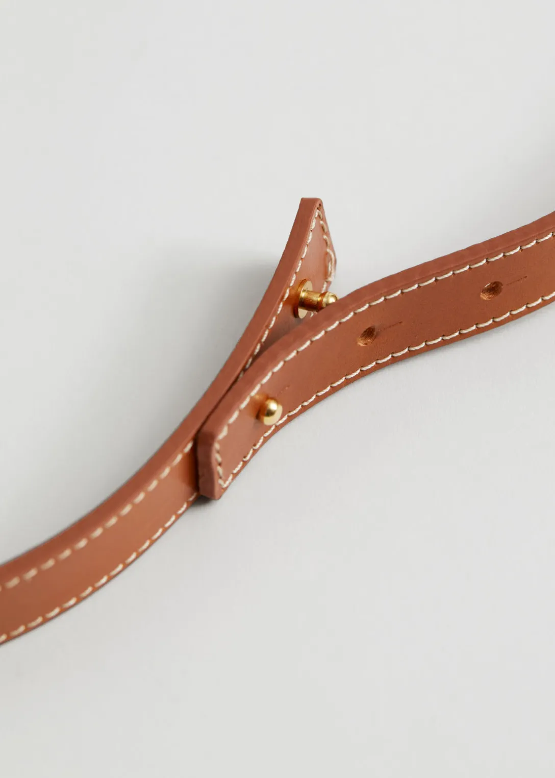 Best & Other Stories Mid-Waist Leather Belt