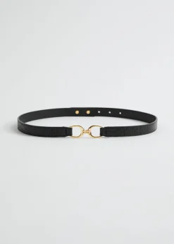 Best & Other Stories Mid-Waist Leather Belt