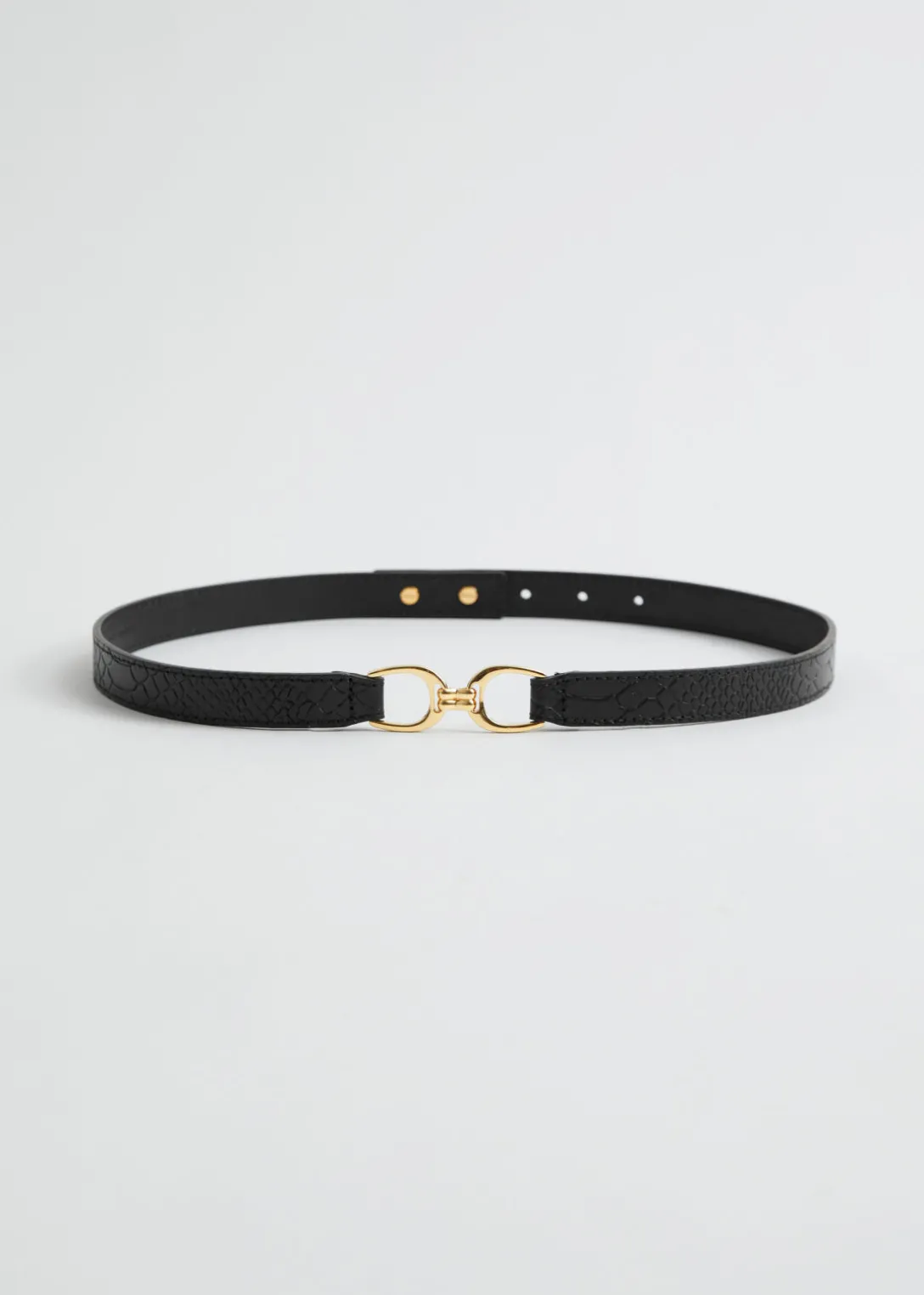 Best & Other Stories Mid-Waist Leather Belt